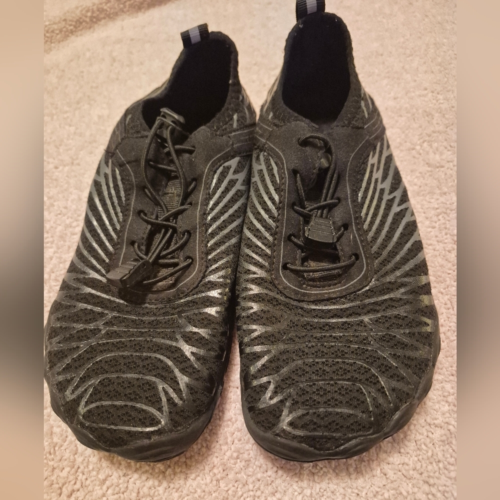 Hike Barefoot Shoes EU 36 Black Minimalist Trail Sneakers